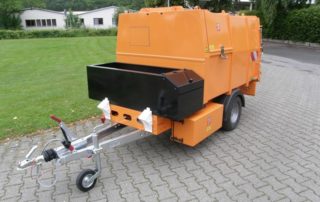 BERTSCHE Leichtmüllverdichter-Anhänger Typ LMH 2,0