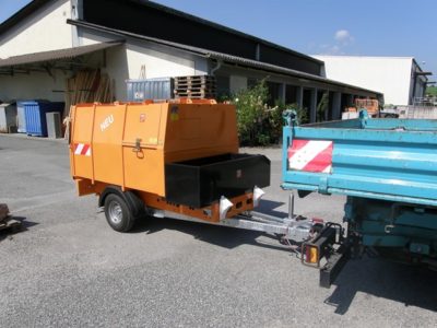 BERTSCHE Leichtmüllverdichter-Anhänger Typ LMH 2,0