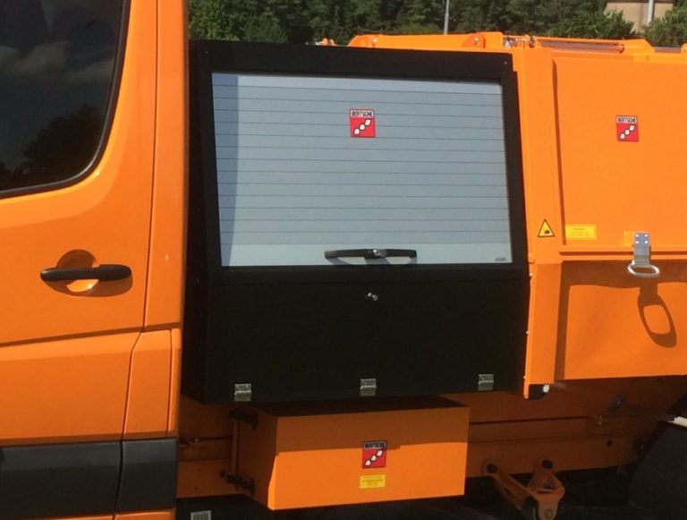 BERTSCHE Leichtmüllverdichter Zwischenbehälter Premium