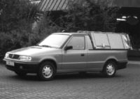 1998 Bertsche LeichtmüllverdichterLM2,0 auf Volkswagen Caddy (9KV)