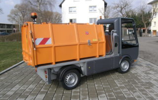2018 Bertsche Leichtmüllverdichter auf Esageno-Elektrofahrzeug