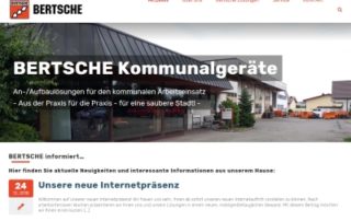 Neue Internetpräsenz der Firma Albrecht Bertsche