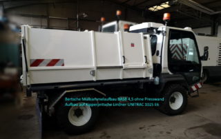 Müllsammelbehälter für Transporter - Stadtreinigung