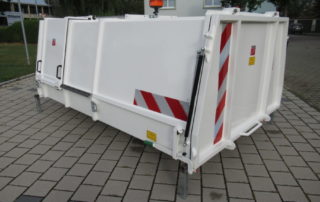 Abfallsammelaufbau, Wechselaufbau für Kipperpritsche