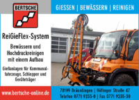 Gießarm, Gießanlage, mobile Bewässerung