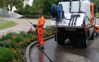 ReiGieFlex aufbau zum Gießen, Bewässern, Reinigen