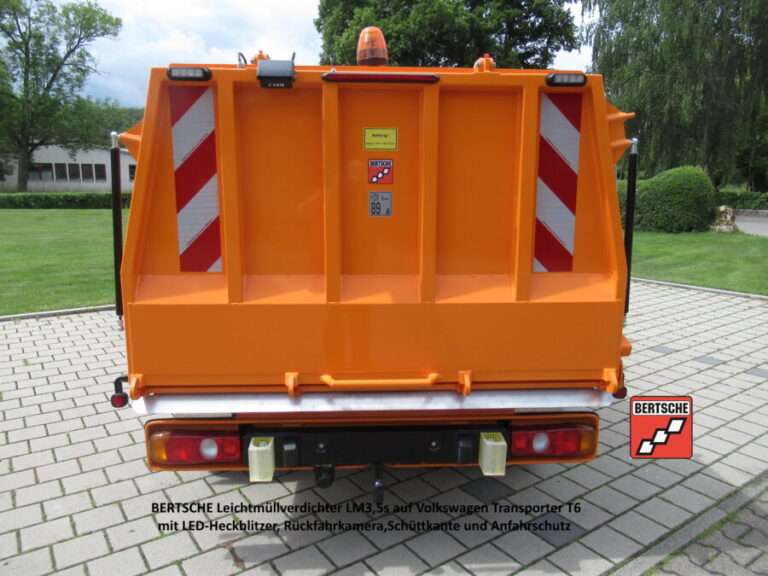 Leichtmüllverdichter auf Volkswagen Transporter T6.1